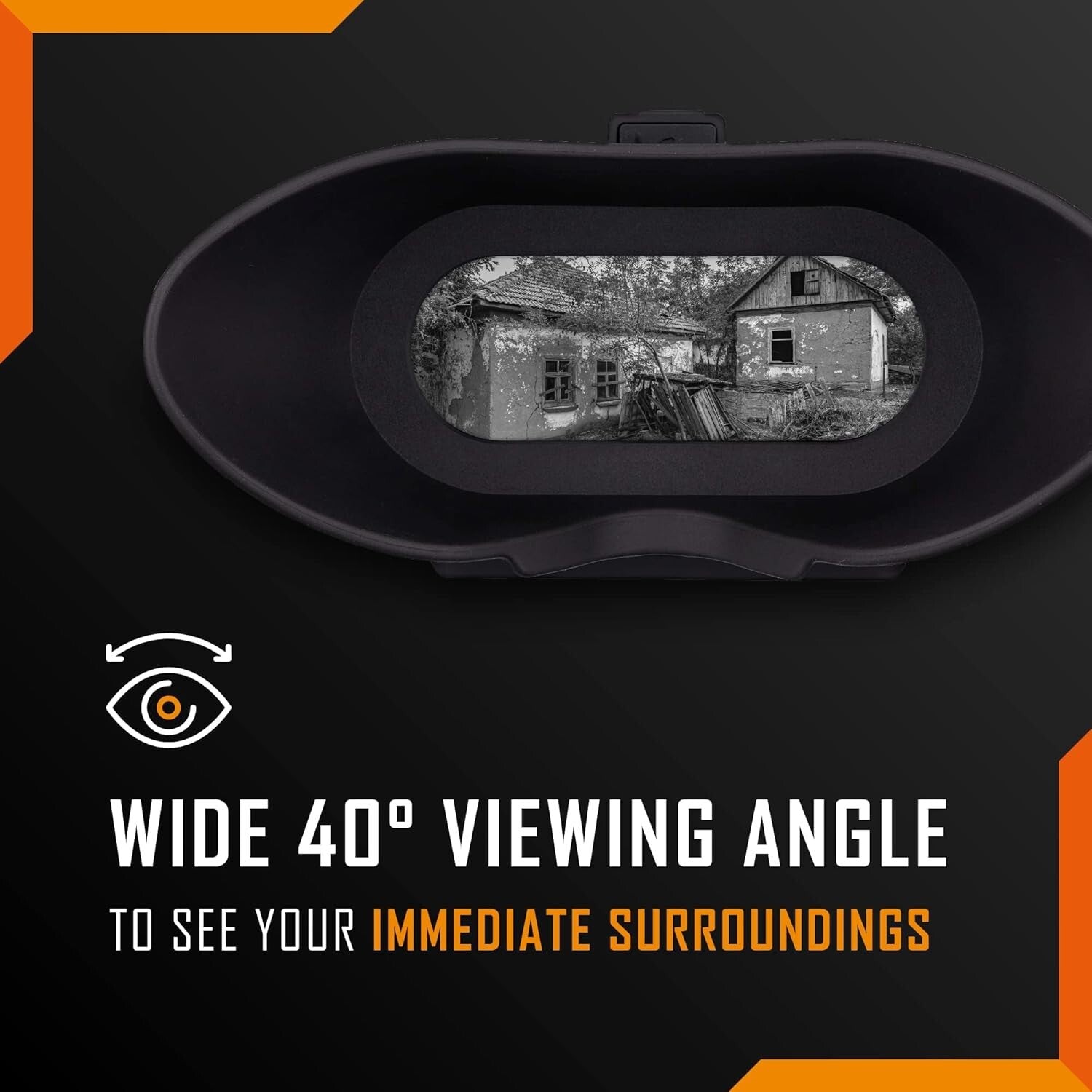 Swift Infrared Night Vision Goggles - 3000mAh Rechargeable, Head Mount Included