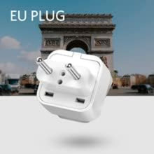 Load image into Gallery viewer, Universal Travel Adapter 220V to 110V &amp; 4-Port USB Charger - Compact &amp; Secure