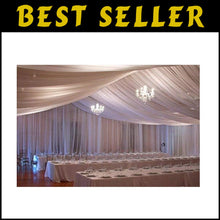 Load image into Gallery viewer, Luxurious 120 Yards Voile Chiffon Fabric - Ideal for Draping and Backdrops