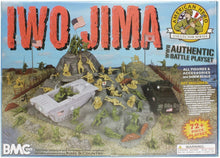 Load image into Gallery viewer, Iwo Jima Battle Scene Set - 72pcs Soldiers, Tanks &amp; Iconic Flag-Raising