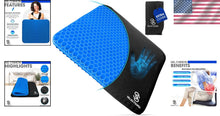 Load image into Gallery viewer, Lightweight Gel Seat Cushion for Office, Car &amp; Wheelchair - Non-Slip Comfort