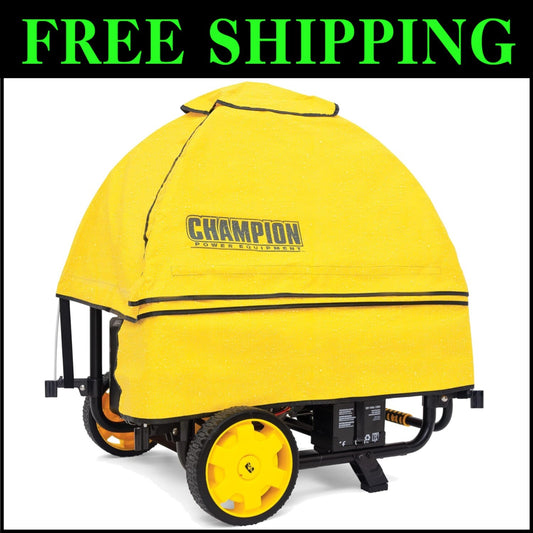 NFPA Rated Waterproof Cover for 4,000-12,500 Watt Generators - GenTent Support