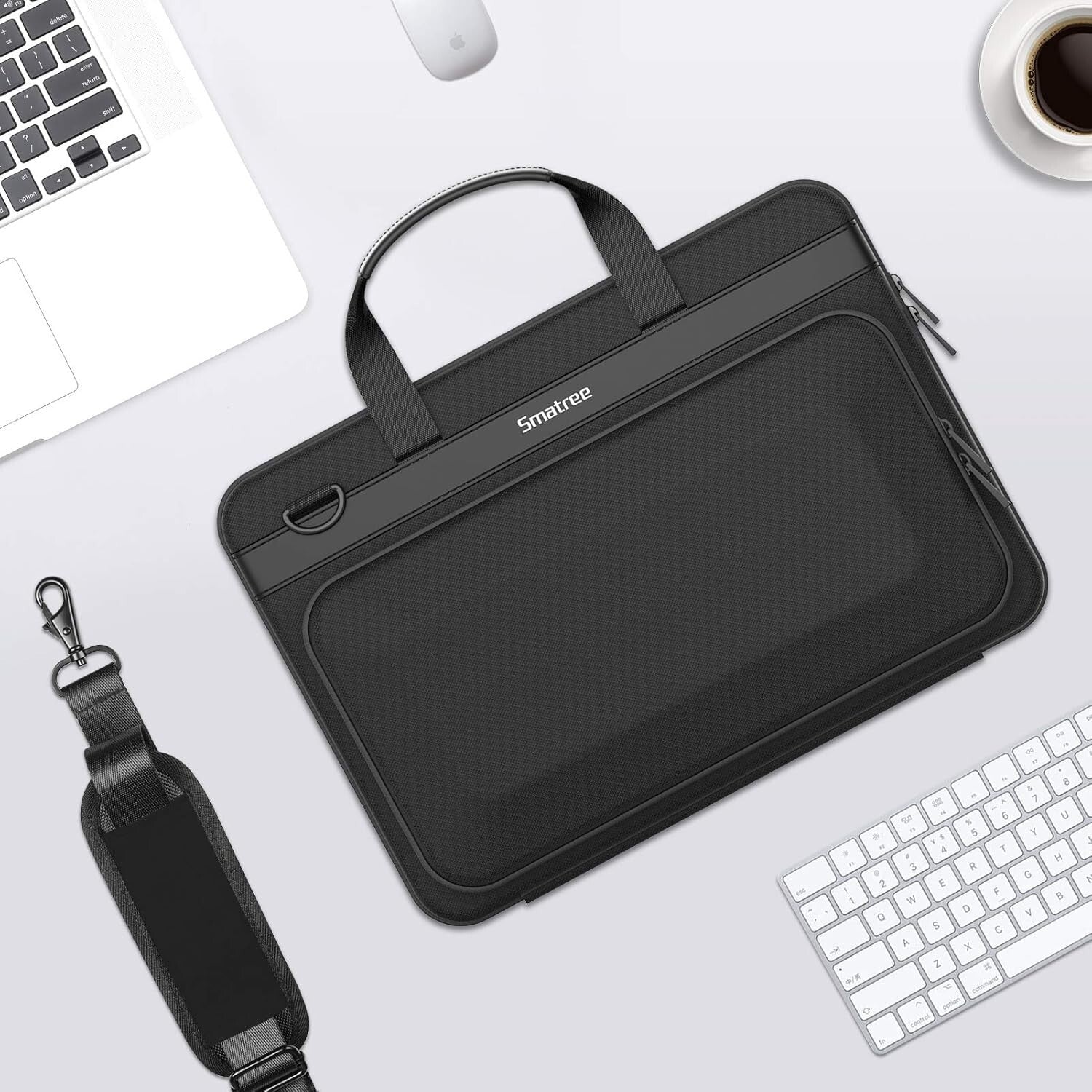 Versatile Hard Case for 15.6" Laptops - Durable Design & Storage Solution