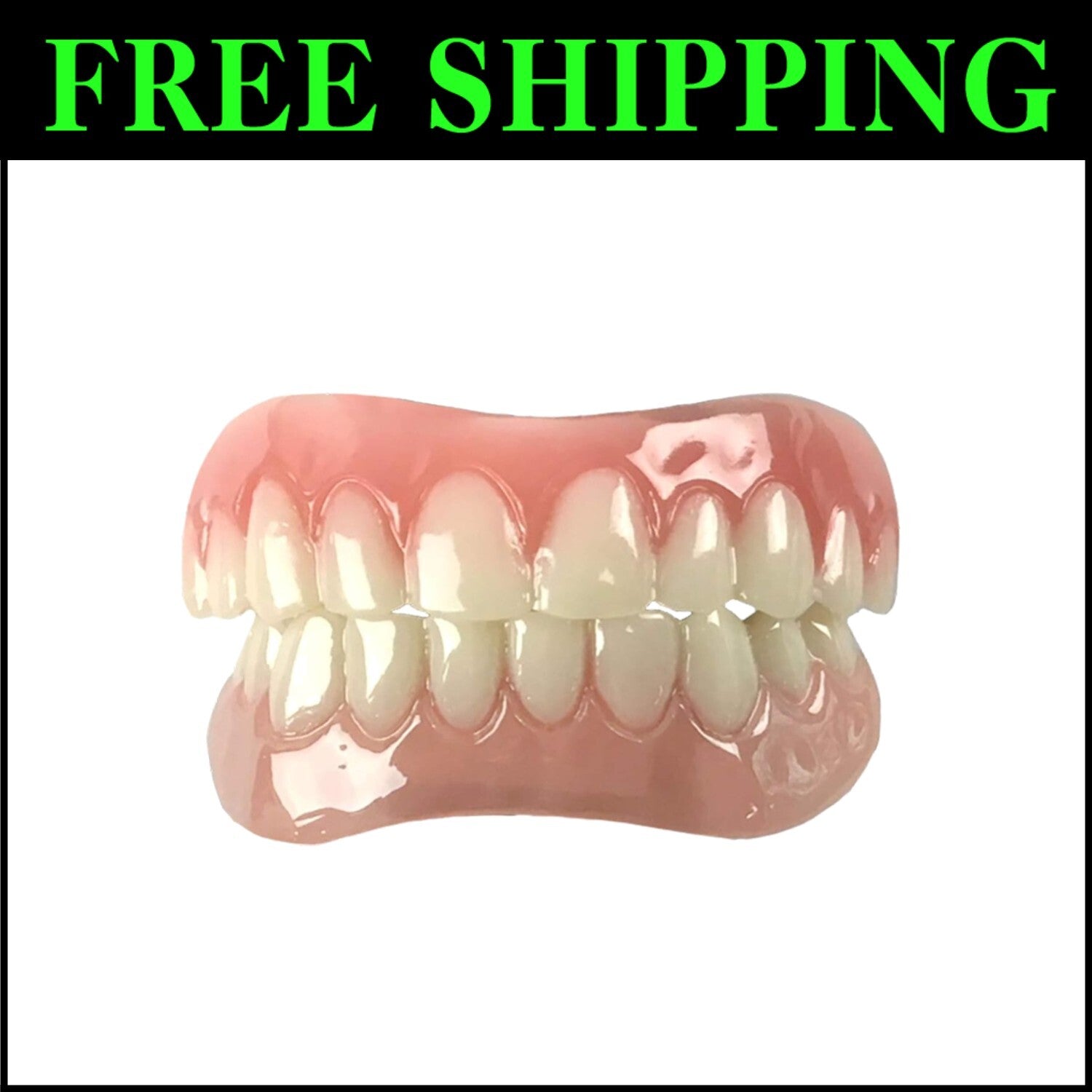 Comfortable Upper and Lower Press-On Veneers for Stunning Smile Transformation