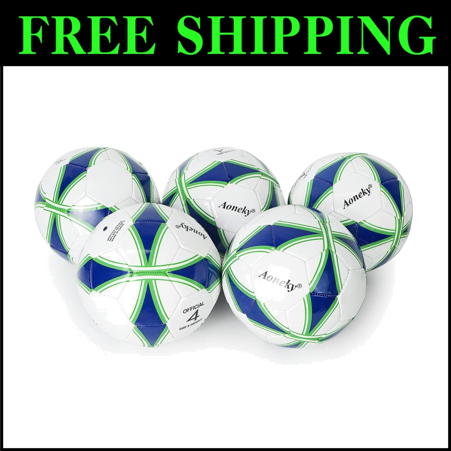 Durable Size 4 Soccer Ball and Pump Set - Ideal for Backyard and School Play
