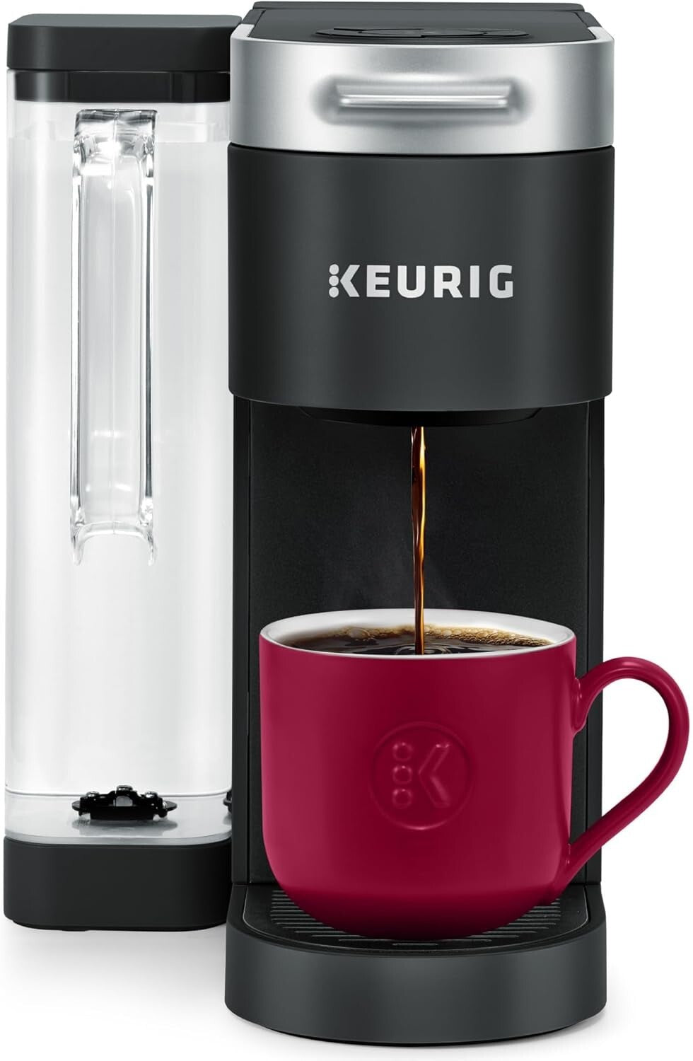 Customizable Iced Coffee Maker: Single Serve K-Cup Brewer with Dual Reservoir