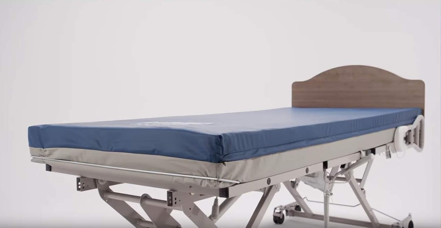 Fluid-Resistant Comfort Mattress for Hospital Beds - 42x80" with Cooling Design