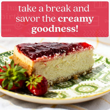 Load image into Gallery viewer, Delicious 10" Strawberry Cheesecake with Fresh Ingredients - Kosher Certified