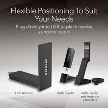 Load image into Gallery viewer, Superfast Nighthawk WiFi 6E USB Adapter A8000 - Perfect for Gaming &amp; Streaming