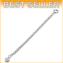 Load image into Gallery viewer, Adjustable 3 Inch Solid Gold Chain Extender - Ideal for Necklaces &amp; Bracelets