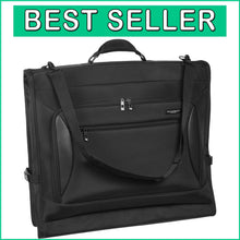 Load image into Gallery viewer, Lightweight 45-Inch Garment Bag with Shoulder Strap &amp; 9 Pockets for Easy Travel