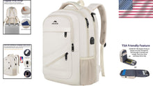 Load image into Gallery viewer, Lightweight 17 Inch Laptop Backpack with Organizer - Perfect for College Trips
