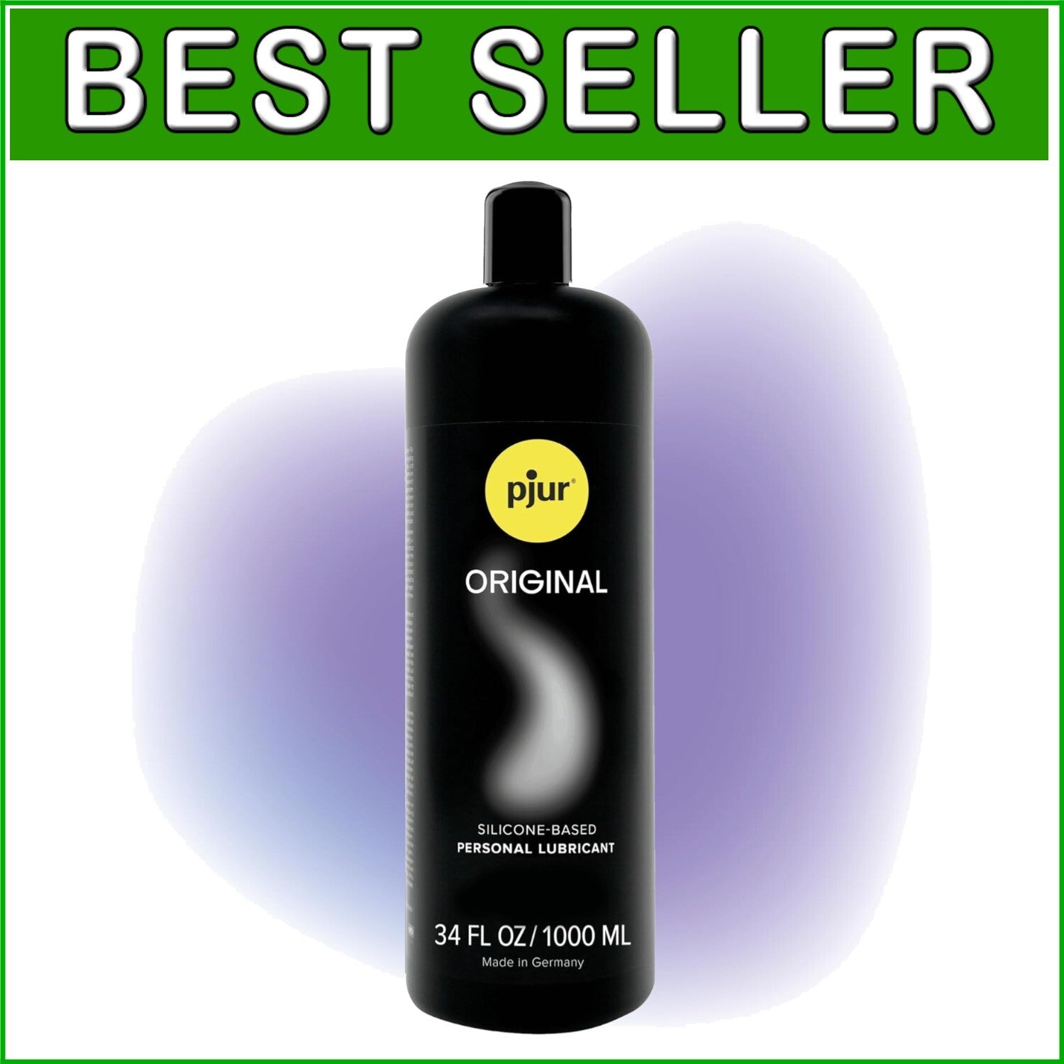 Premium Odorless Silicone-Based Lubricant for Men, Women & Couples - 1L