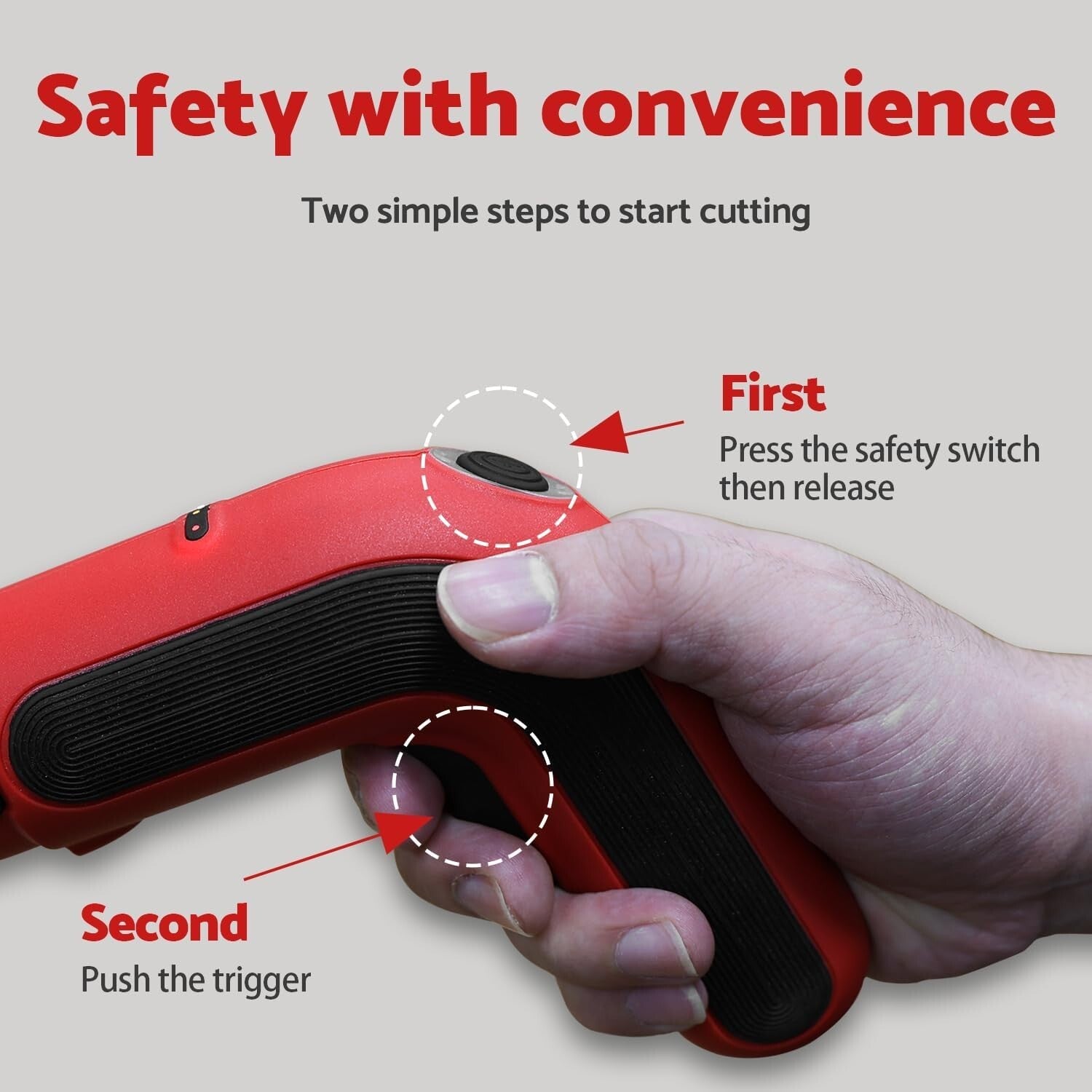 Versatile 4V Cordless Electric Scissors - Perfect for Fabric and Cardboard