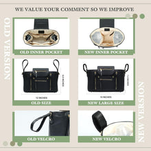 Load image into Gallery viewer, Practical Black Stroller Organizer with Adjustable Strap &amp; Insulated Pockets