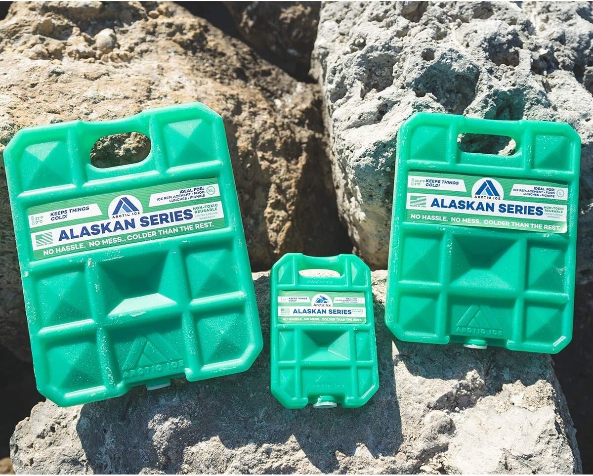 Durable Alaskan Ice Packs - 32°F Cooling Solution for All Occasions - 2-Pack