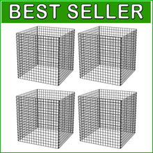 Load image into Gallery viewer, Rust-Resistant Wire Plant Protectors - 4 Pack for Ultimate Garden Protection