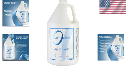 128oz Strong Odor Eliminator Spray - Safe, Bleach Free for Homes and Offices