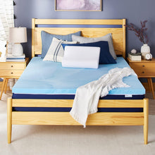 Load image into Gallery viewer, Hypoallergenic Full Size Cooling Gel Mattress Topper - 2-Inch Comfort Boost