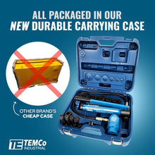 Load image into Gallery viewer, Lightweight 24 lbs Hydraulic Punch Set - Includes 6 Precision Dies for Easy Use