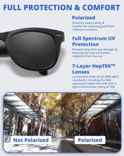 Load image into Gallery viewer, Classic Polarized Folding Sunglasses for Men &amp; Women - UV400 Protection Included