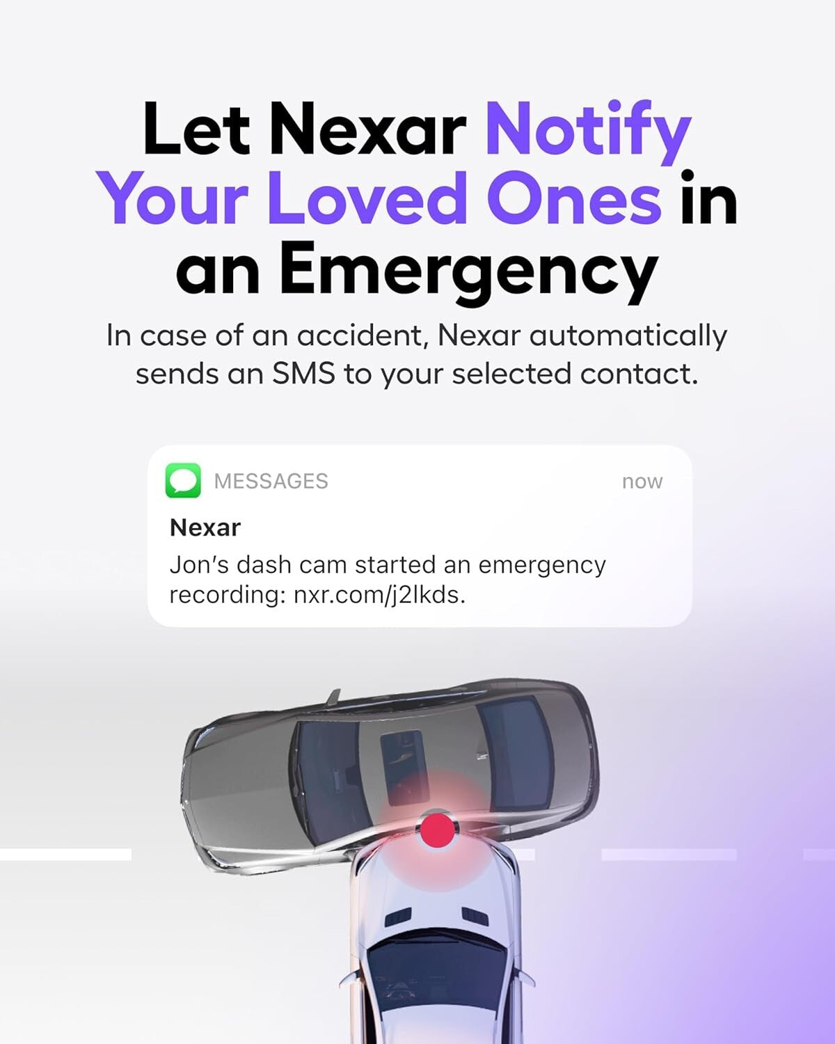 Full HD Beam Dash Cam with Automatic Incident Detection & Night Vision - 64GB SD