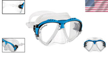 Load image into Gallery viewer, Matrix Italian Dual-Lens Scuba Diving &amp; Snorkeling Mask for Optimal Visibility