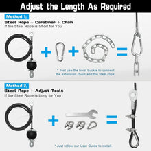 Load image into Gallery viewer, Professional Grade Weight Pulley System with 149.69kg Capacity for Home Workouts
