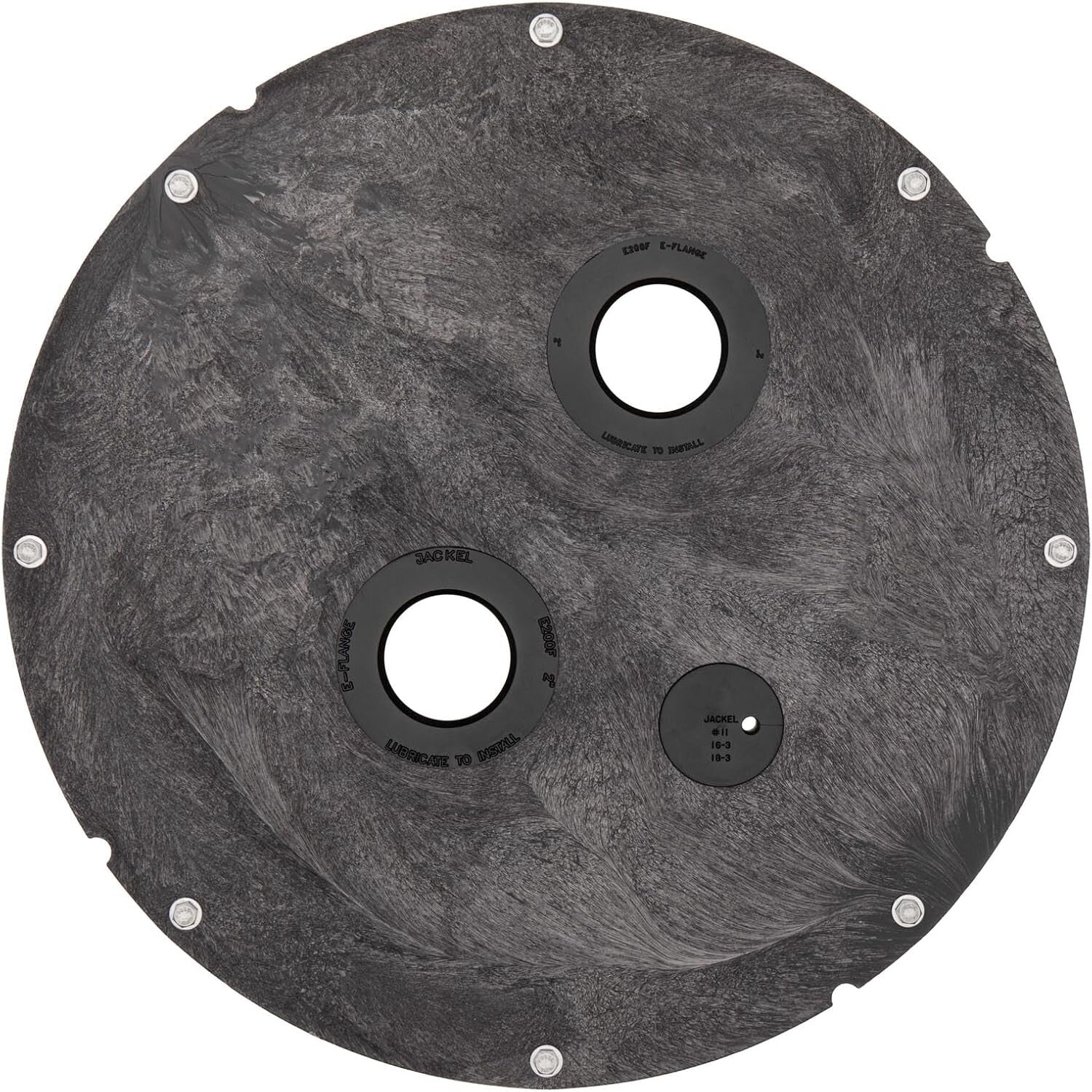 18-Inch Diameter Sump Basin Cover Model 1 - Gas, Odor, Water Tight Protection