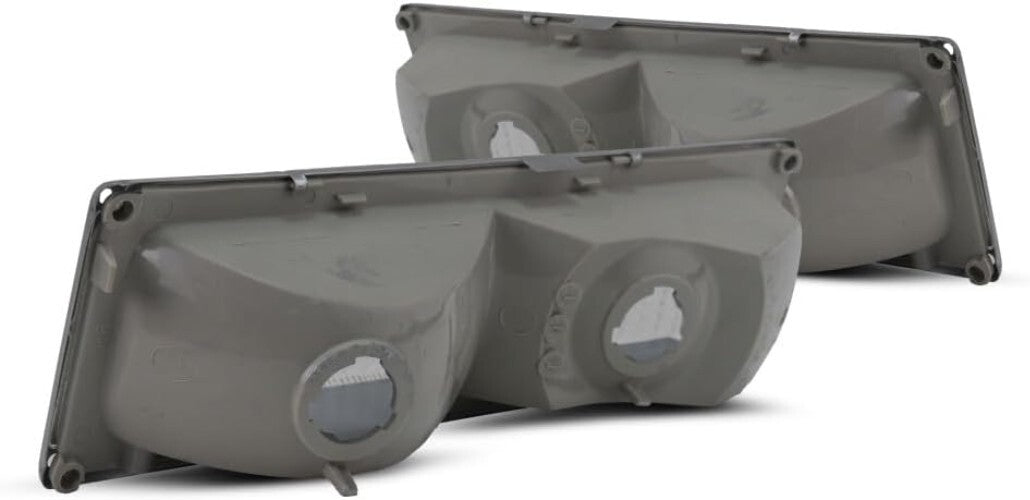 Polycarbonate Halogen Parking & Side Marker Lights for 1990-1993 Chevy (Pair)