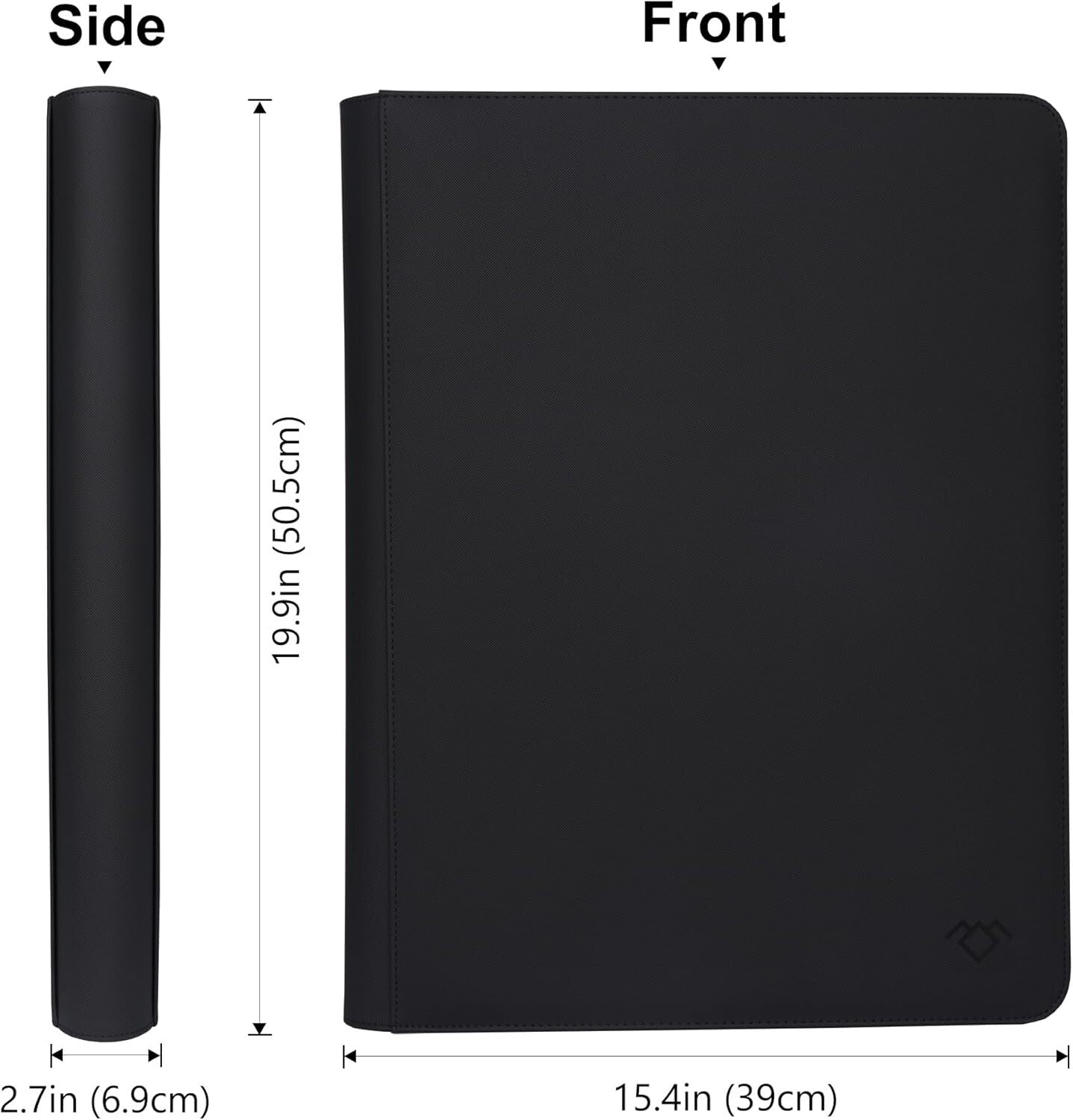 Compact 16 Pocket Binder for Toploaders – Water-Resistant Card Storage Solution