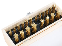Load image into Gallery viewer, All-in-One 20 Pc HSS End Mill Set with 2 &amp; 4 Flute Options, Up to 3/4'' Diameter