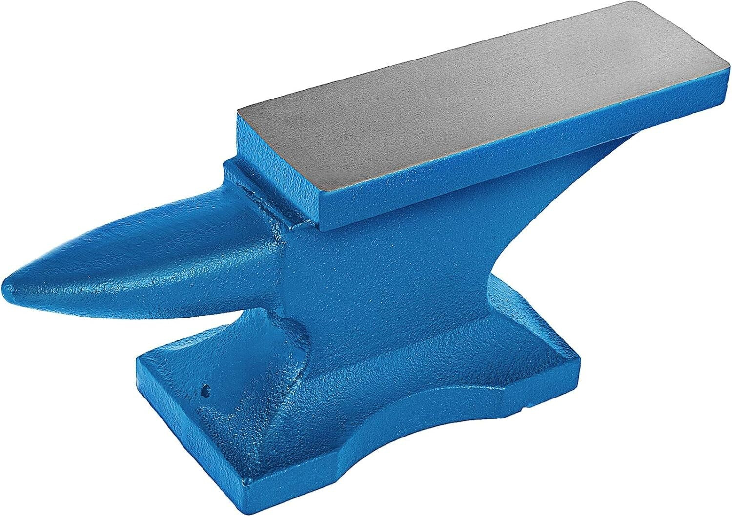 7 X 5 High-Strength Cast Iron Anvil with Rounded Horn for Versatile Metalworking