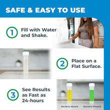 Load image into Gallery viewer, 4 Pack Bacteria Test Kit - Easy Home Testing for Clean Water - Eco-Friendly