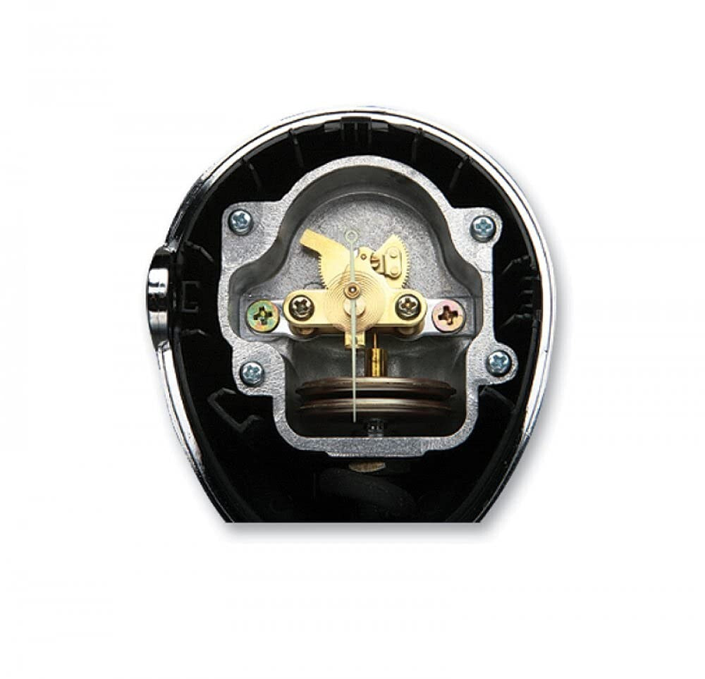 Accurate Palm Style Aneroid Sphygmomanometer with Nylon Cuff - Adult Size, Black