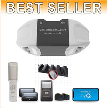 Load image into Gallery viewer, Next-Gen Quiet Garage Door Opener with Smartphone Control &amp; Security Tech