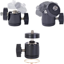 Load image into Gallery viewer, 6" Suction Cup Camera Mount with 360° Ball Head for Action Shots Anywhere