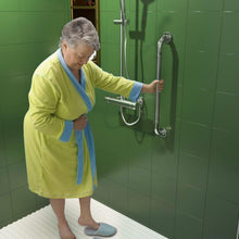Load image into Gallery viewer, Elegant 24 Inch Chrome Grab Bar Set - Anti-Slip Handrails for Enhanced Safety