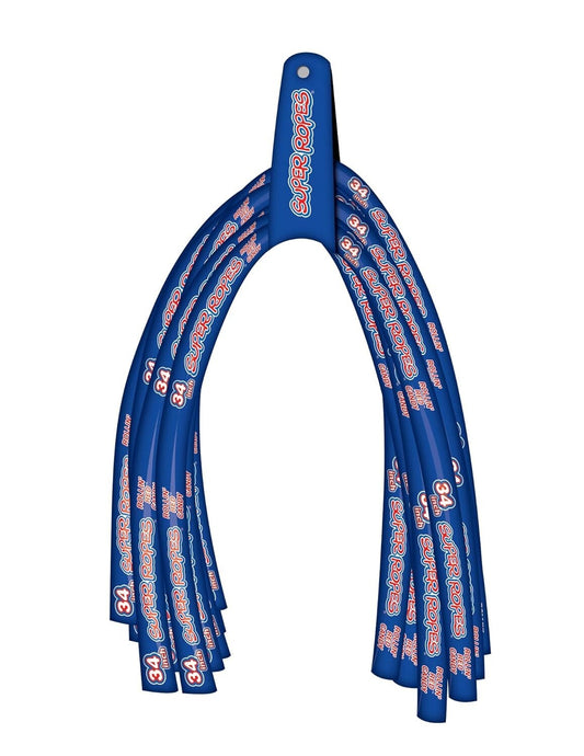 Classic Red Licorice Super Ropes, 34" Individually Wrapped Candy - 60 Pack