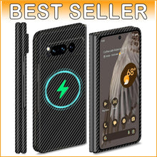 Load image into Gallery viewer, Slim &amp; Lightweight Aramid Fiber Case for Google Pixel Fold - MagSafe Compatible