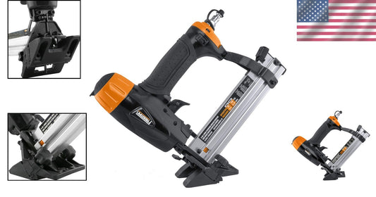 Adjustable Pneumatic Flooring Nailer for Hardwood & Decorative Trim Projects