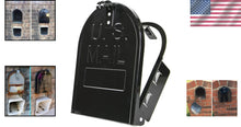 Load image into Gallery viewer, Durable Black Metal Mailbox Door for USPS / Snap-in Replacement - 11" x 14"