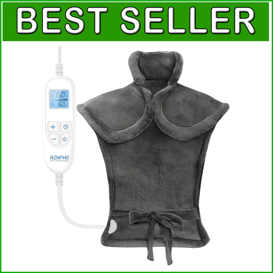 Luxurious 24"x33" Electric Heating Pad for Pain Relief - Ideal Gift for Wellness