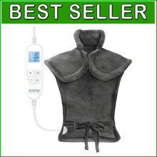 Load image into Gallery viewer, Luxurious 24"x33" Electric Heating Pad for Pain Relief - Ideal Gift for Wellness