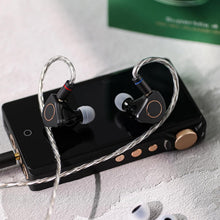 Load image into Gallery viewer, Hybrid Driver Earphones with OFC Silver-Plated Cable – Unmatched HiFi Experience