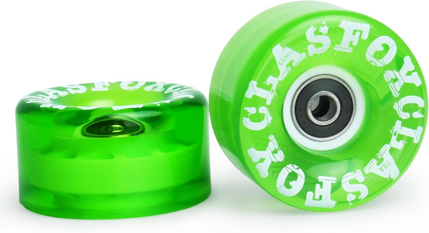 Durable 78A Indoor/Outdoor Roller Skate Wheels with High-Quality ABEC-9 Bearings