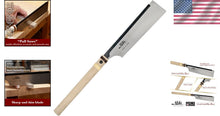 Load image into Gallery viewer, Professional 9.5" Dozuki Dovetail Saw - Razor Sharp Japanese Woodworking Tool
