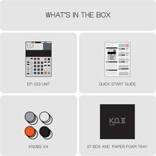 Load image into Gallery viewer, Innovative EP–133 K.O. II Sampler with High-Resolution Sequencer &amp; Microphone