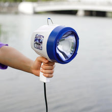 Load image into Gallery viewer, Portable 1200 Lumen Waterproof Handheld Spotlight with 12V Car Charger