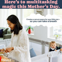 Load image into Gallery viewer, Portable 50” Baby Playpen with Breathable Mesh - Easy Clean &amp; Travel Ready